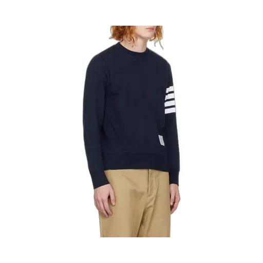 4-Bar Striped Sweatshirt