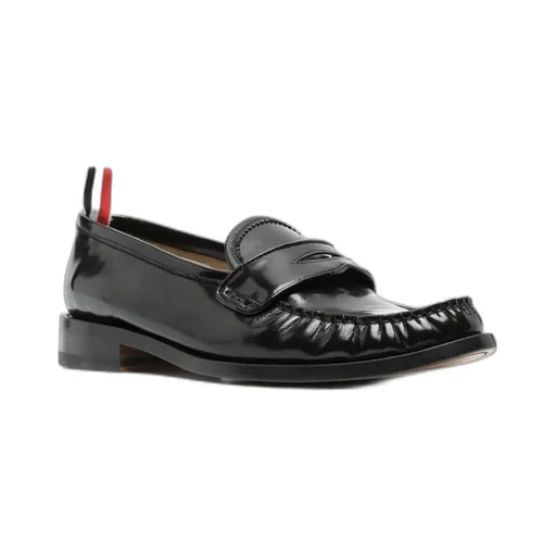 Almond Toe Penny-Slot Loafers
