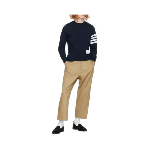 4-Bar Striped Sweatshirt
