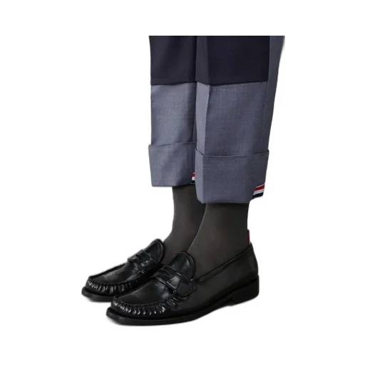 Almond Toe Penny-Slot Loafers