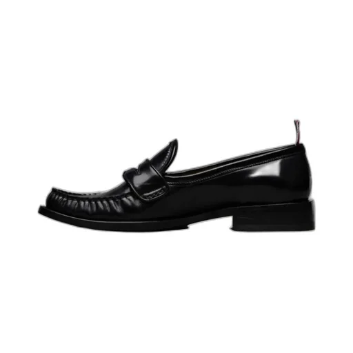 Almond Toe Penny-Slot Loafers