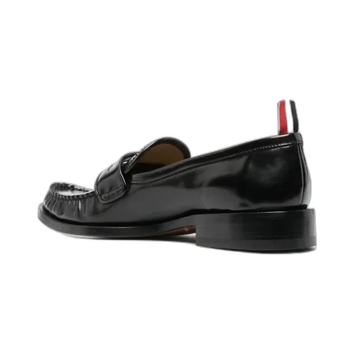 Almond Toe Penny-Slot Loafers