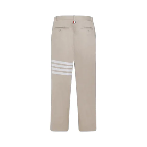 4-Bar Striped Straight-Leg Trousers