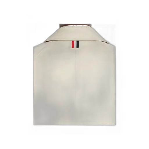 Rwb Striped Single-Breasted Coat