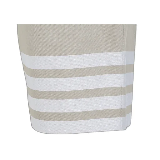 4-Bar Striped Straight-Leg Trousers