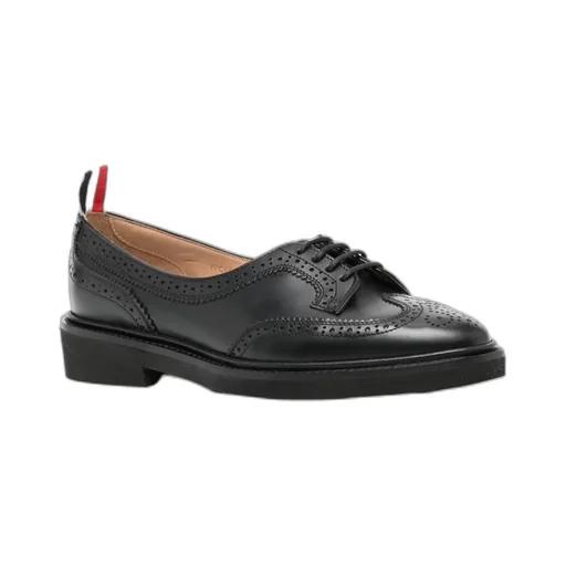 Pointed Toe Lace-Up Shoes
