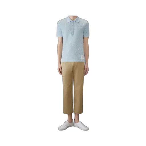 4-Bar Short-Sleeved Polo Shirt