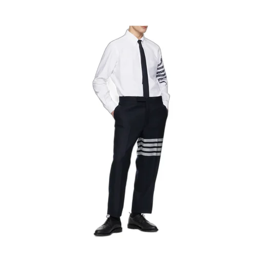 Embroidered Snake Cotton Shirt