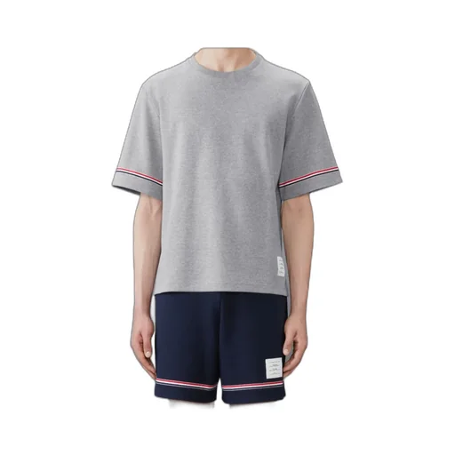 Rwb-Stripe Crewneck T-Shirt