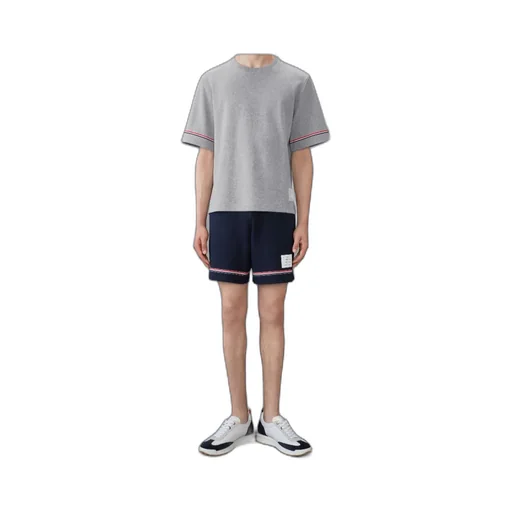Rwb-Stripe Crewneck T-Shirt