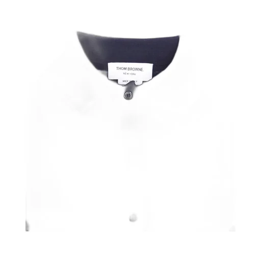 4-Bar Stripe Knitted Polo Shirt