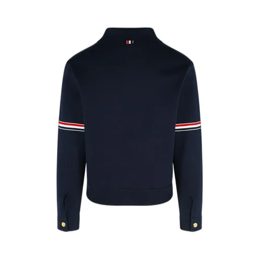Rwb-Stripe Long Sleeved Zipped Jacket