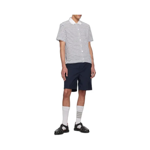 Short-Sleeved Striped Shirt