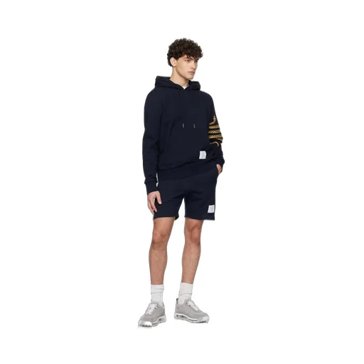 Mid-Rise Track Shorts