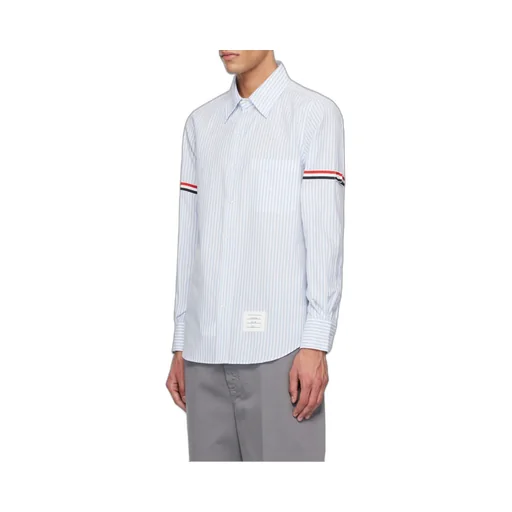 Striped Button-Up Shirt