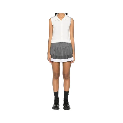 4-Bar Cropped Vest