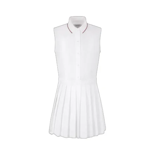 Sleeveless Pleated Dress