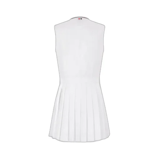 Sleeveless Pleated Dress