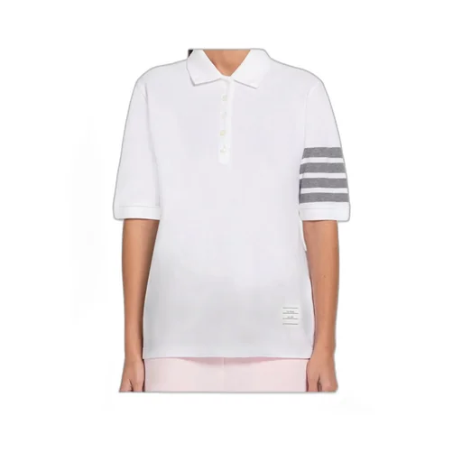 4-Bar Short Sleeved Polo Top