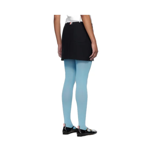 Contrast Waistband Mini Skirt