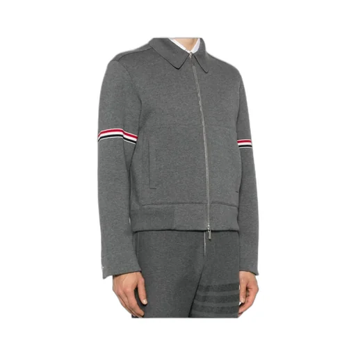 Rwb-Stripe Zip-Up Jacket