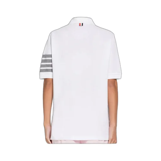 4-Bar Short Sleeved Polo Top
