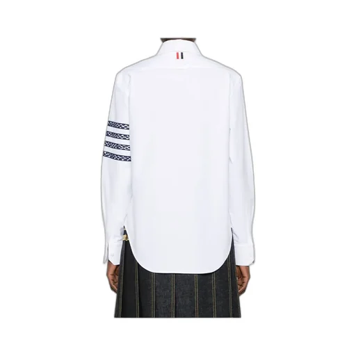 Collared Long-Sleeved Shirt