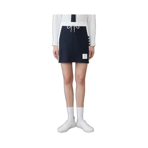Classic Four Stripe Knit Mini Skirt