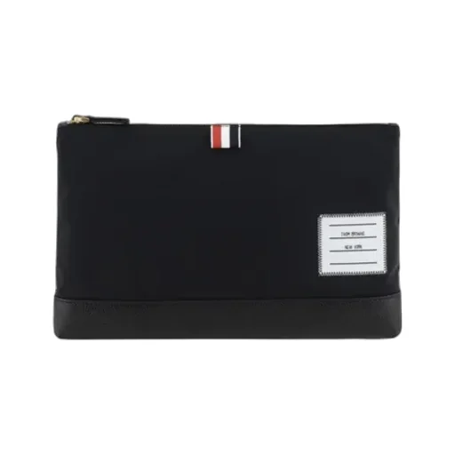 Zipped Rectangular Clutch Bag