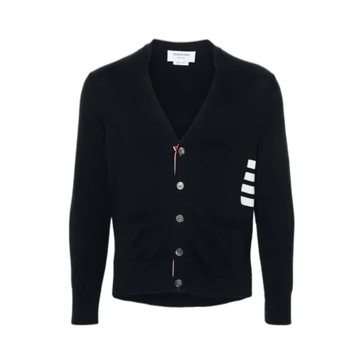 4-Bar V-Neck Relaxed-Fit Cardigan