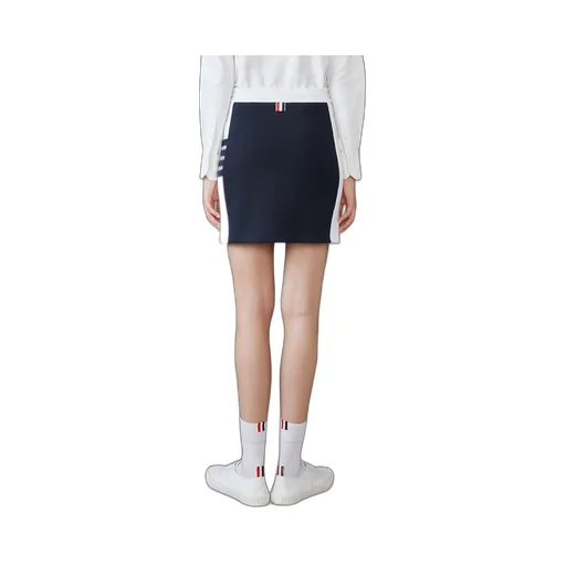 Classic Four Stripe Knit Mini Skirt