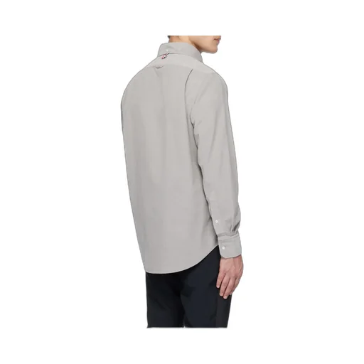 Logo-Patch Corduroy Shirt