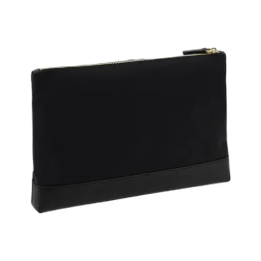 Zipped Rectangular Clutch Bag