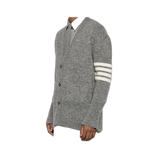 4-Bar MÉLange Wool Cardigan