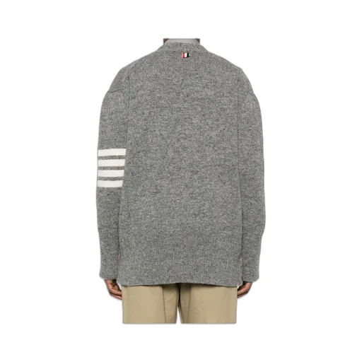 4-Bar MÉLange Wool Cardigan