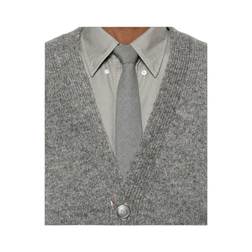 4-Bar MÉLange Wool Cardigan