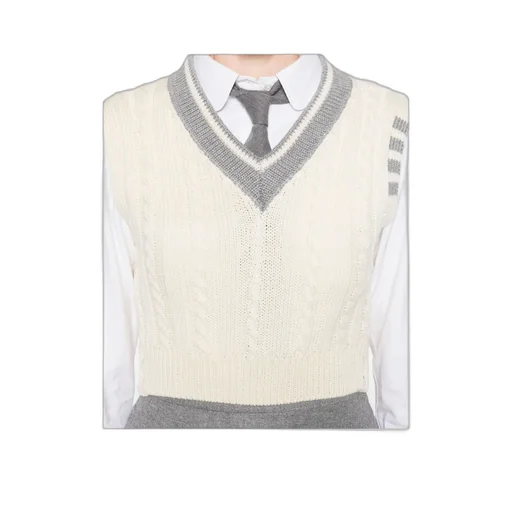 Sleeveless Knitted Vest