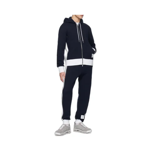 Logo Patch Zip-Up Hoodie