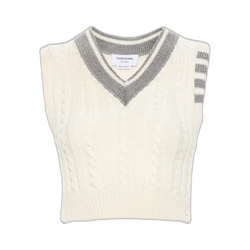 Sleeveless Knitted Vest