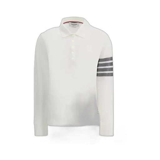 4-Bar Long-Sleeved Polo Shirt