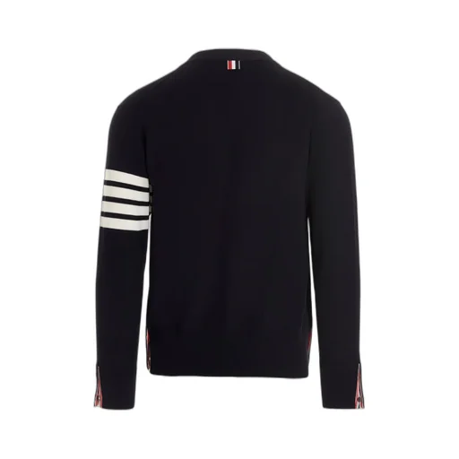 4-Bar Buttoned Cardigan