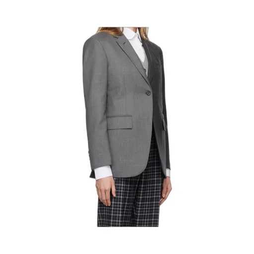 Single-Button Suit Coat