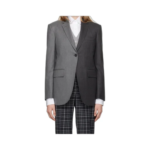 Single-Button Suit Coat