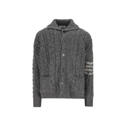 Button-Up Knit Cardigan
