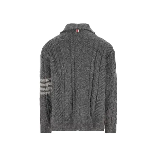 Button-Up Knit Cardigan