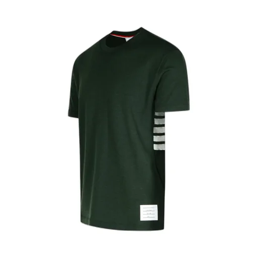 Short-Sleeved Crewneck Knitted T-Shirt