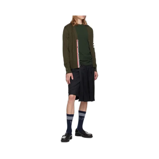 Short-Sleeved Crewneck Knitted T-Shirt