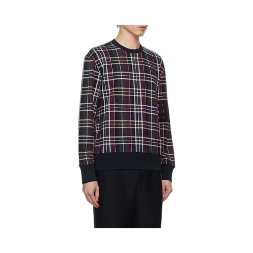 Checked Sweater