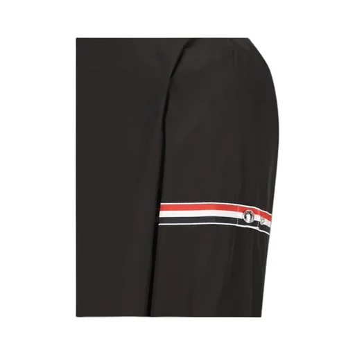 Stripe Detailed Zip-Up Jacket