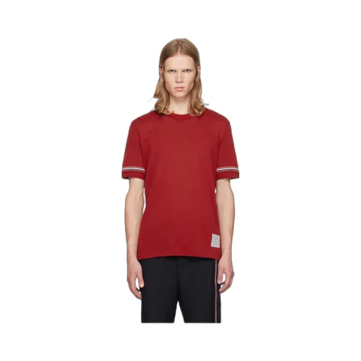 Stripe Detailed Crewneck T-Shirt